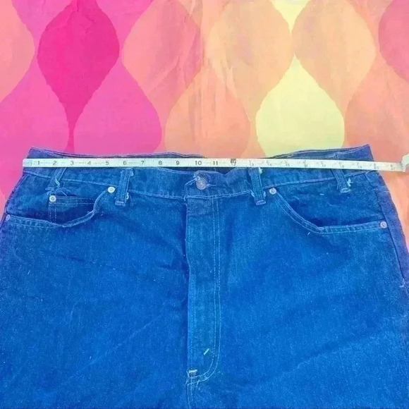 VTG Levis Orange Tab Women’s Cut Off Shorts Size Size 40” Made USA. - Picture 4 of 11